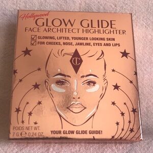 NIB~ Charlotte Tilbury Glow Glide Face Architect Highlighter - Moonlit Glow